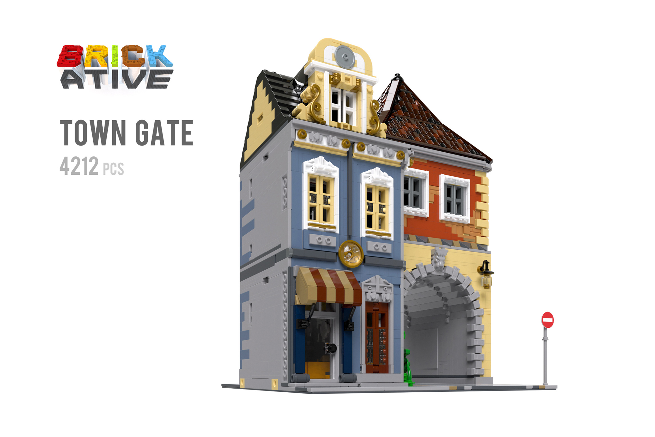 积木-城镇大门 Town Gate /4212PCS-美好生活&吃喝玩乐购