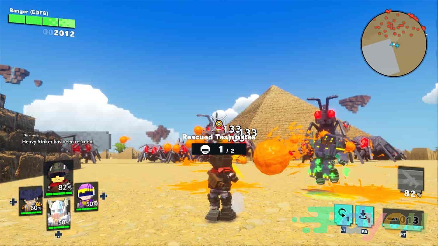 数码方块地球防卫军2/EARTH DEFENSE FORCE: WORLD BROTHERS 2