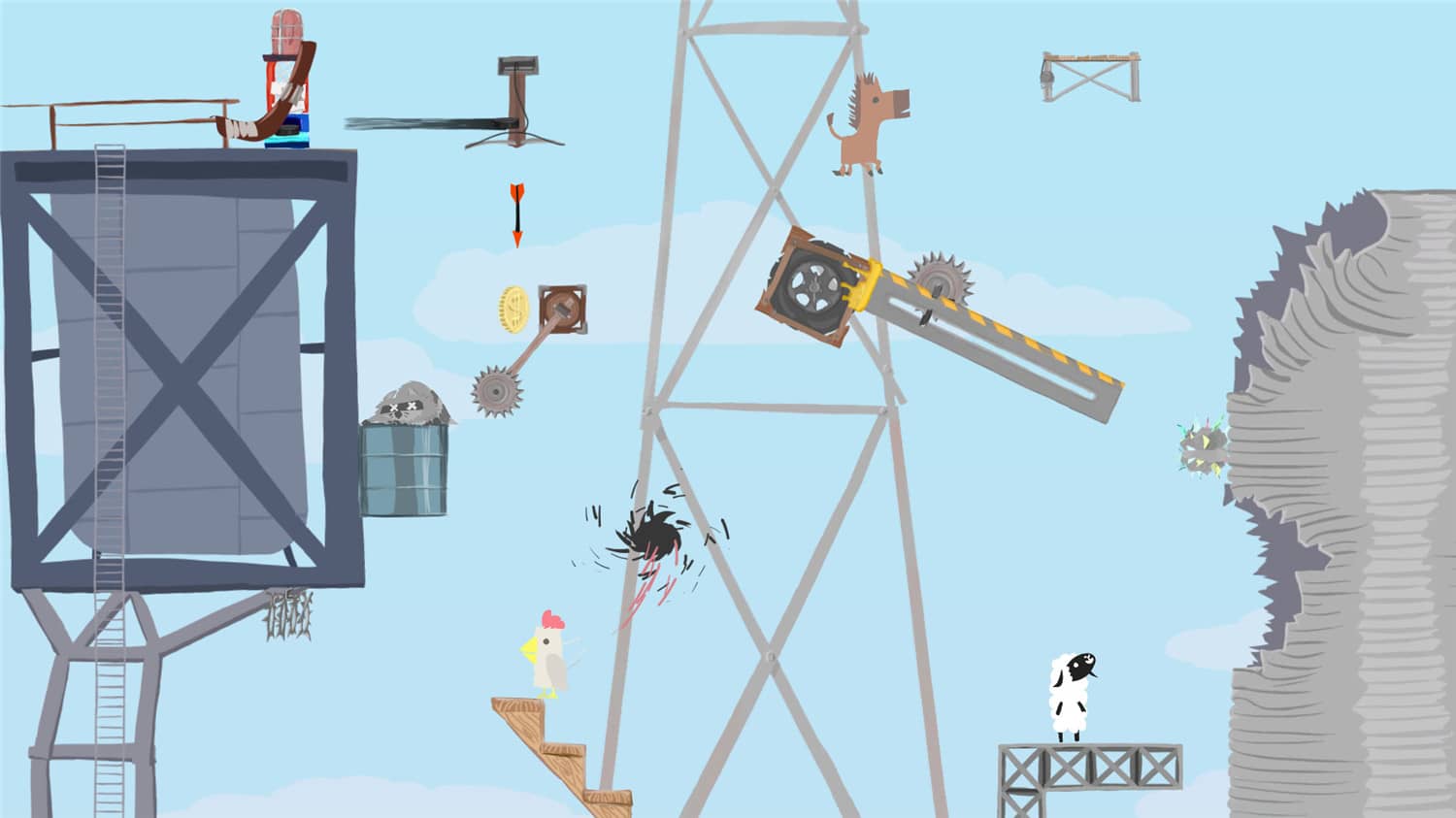 超级鸡马/Ultimate Chicken Horse-美好生活&吃喝玩乐购