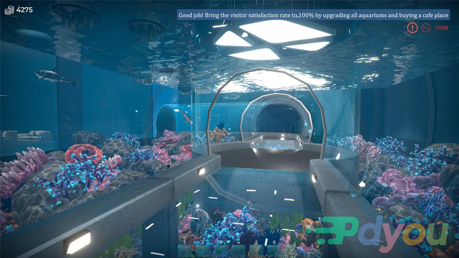 Aquarist - 建造水族馆,养鱼,发展你的事业!