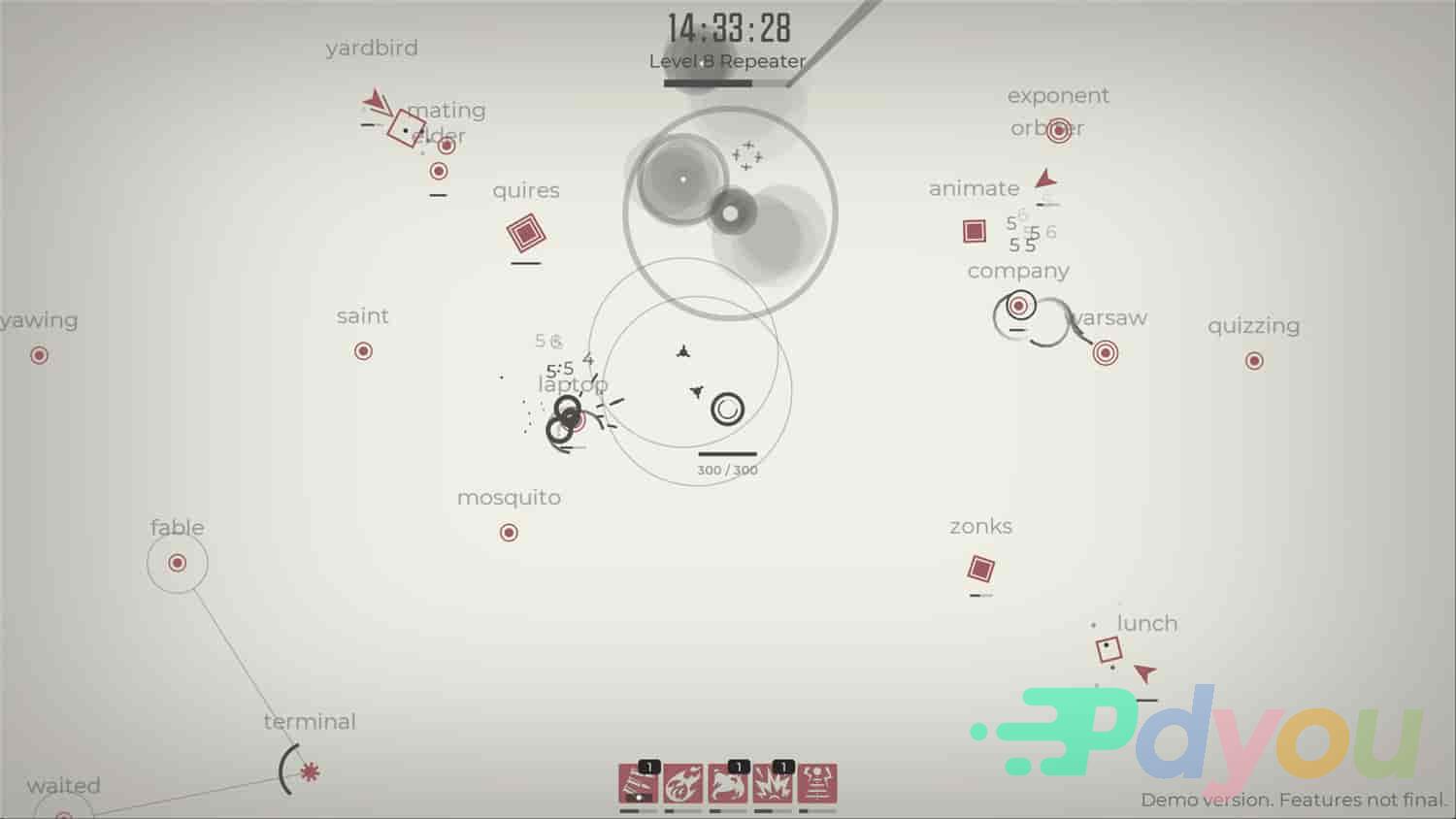 Glyphica:打字生存/Glyphica: Typing Survival